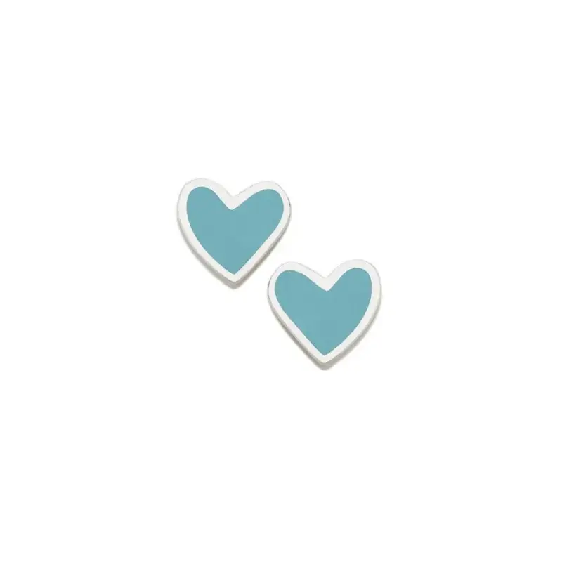PENDIENTES VERDE CORAZON