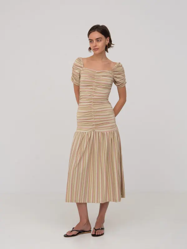 Persephone Striped Dress