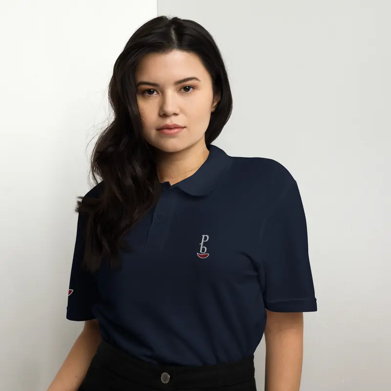 Polo PB Mujer corte recto - oscuro
