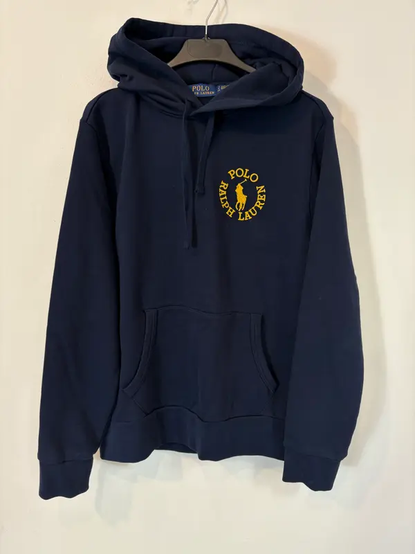 POLO RALPH LAUREN. Sudadera cruise azul logo. T S