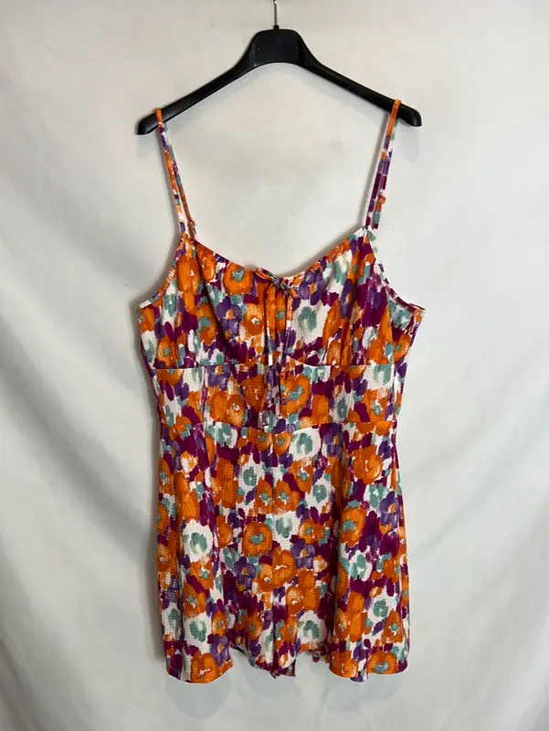 PRIMARK. Mono corto flores. T L
