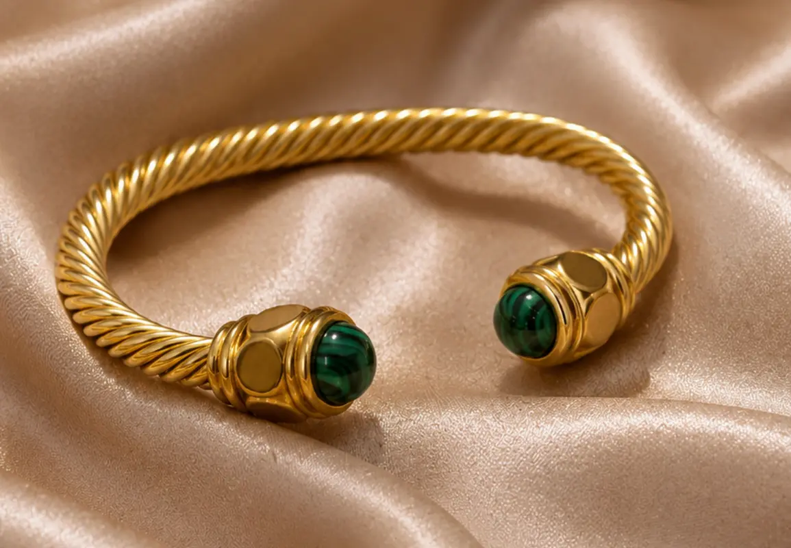 Pulsera Émeraude Twist