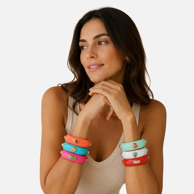 Pulsera mármol verano