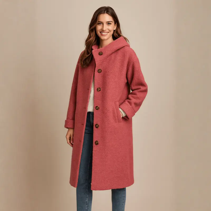 QUINN | HOODED LONGLINE COAT