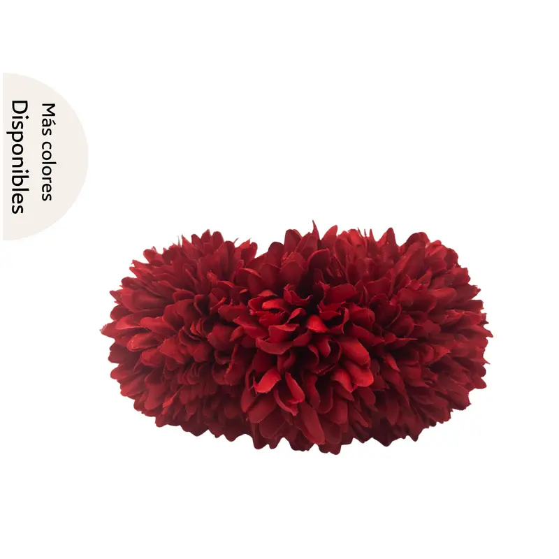 Ramillete flamenca mini pompon