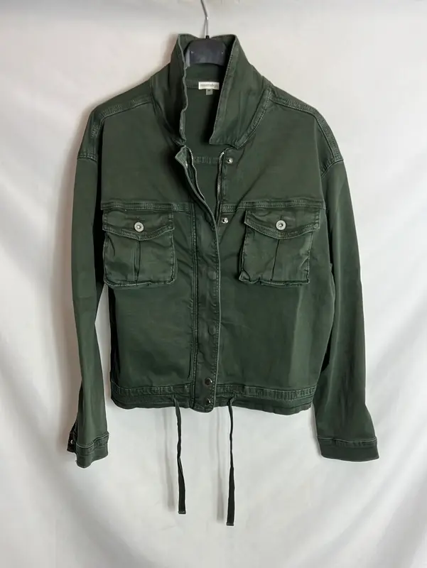 RENATTA&GO. Chaqueta verde oscuro. T M