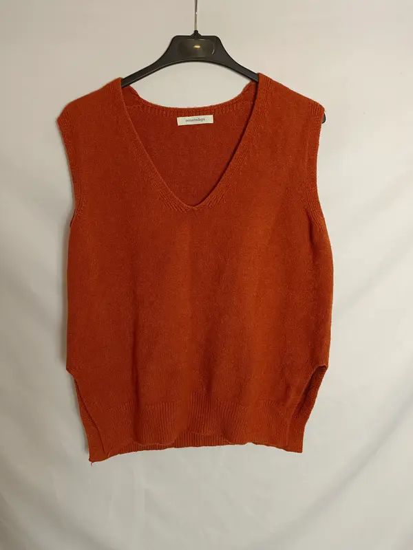 RENATTA&GO. jersey sin mangas teja TU(S)