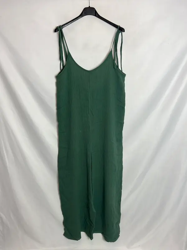RENATTA&GO. Mono verde culotte textura. TU(M/L)