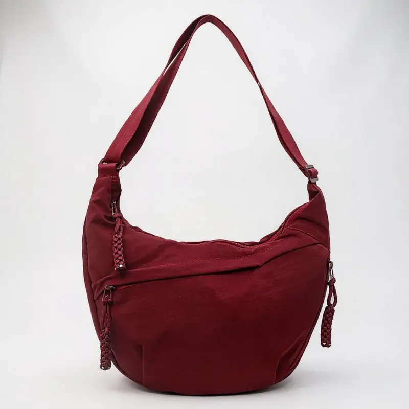 Rosa™ | Bolso de Hombro Burdeos