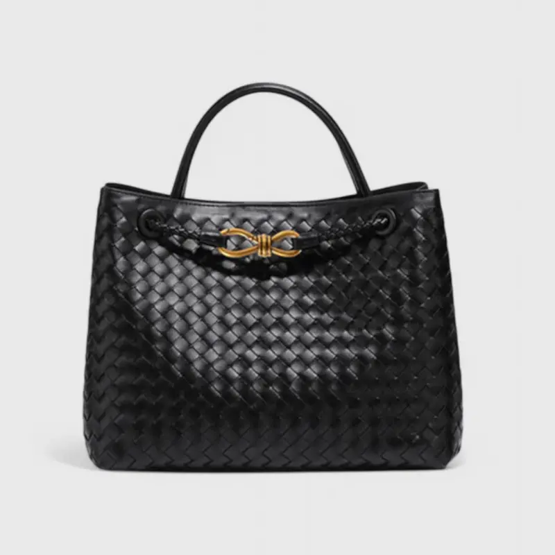 Salomona - Bolsa Diaria Tejida Cuero Vegano