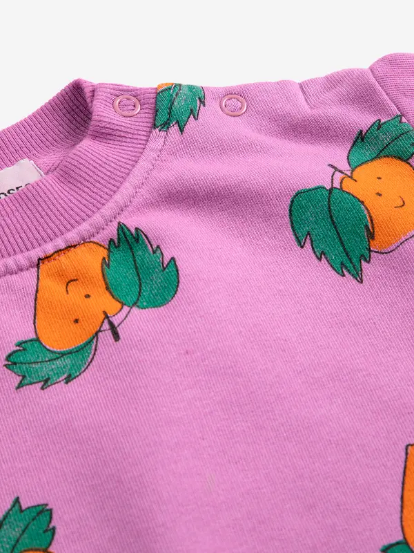 SB126AB043 Tangerine all over sweatshirt