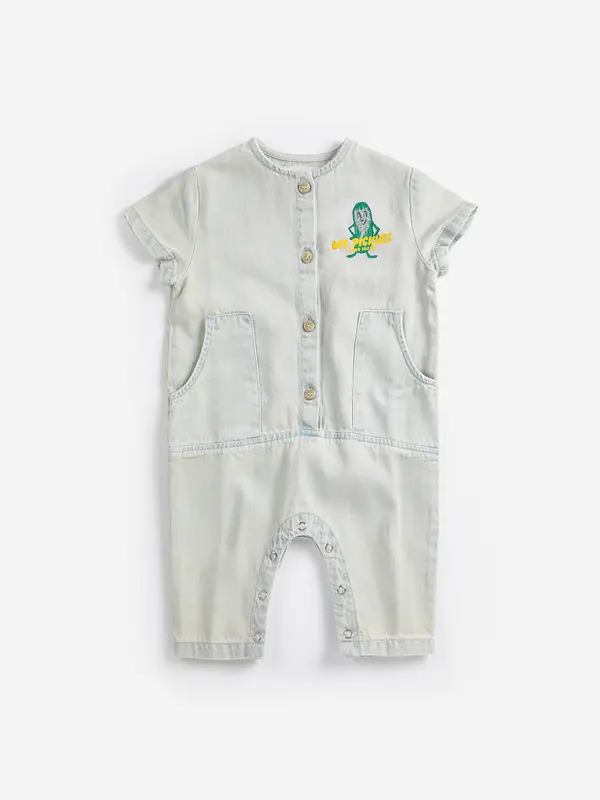 SB126AB077 Mr Pickles denim overall