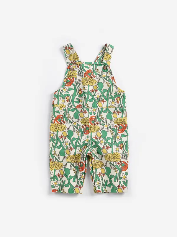 SB126AB082 Color Herbalist all over dungaree