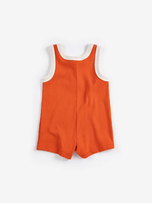 SB126AB086 Flying Oranges playsuit
