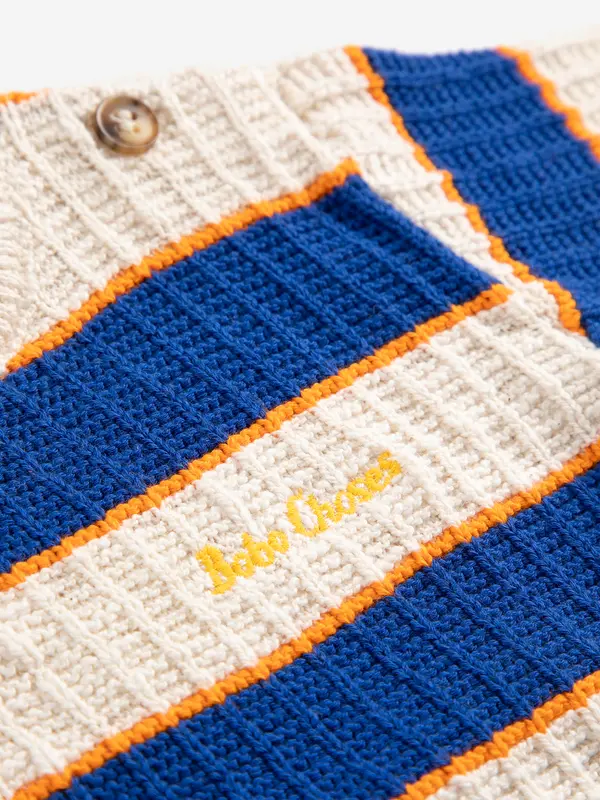 SB126AB095 Bobo Choses Striped jumper