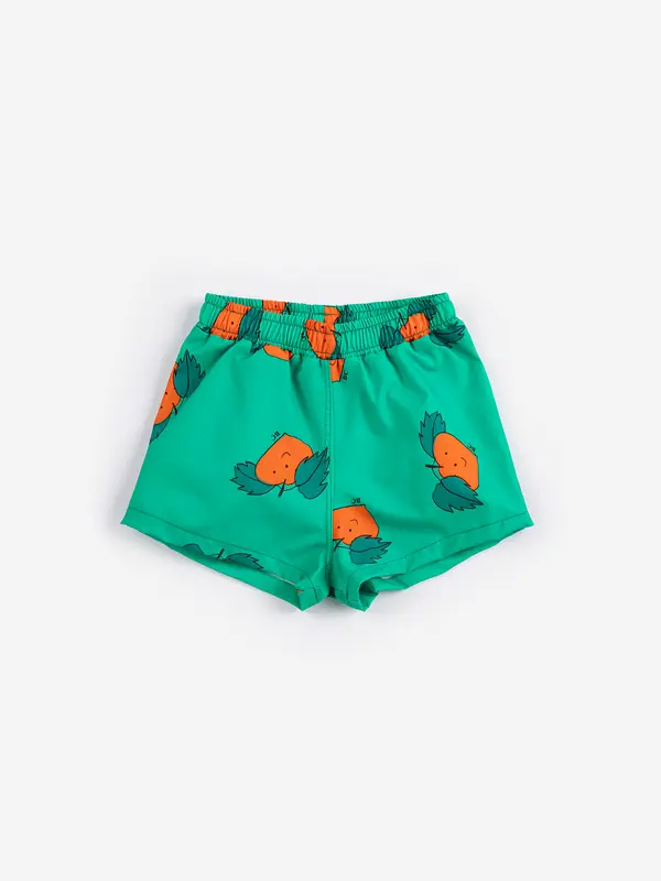 SB126AB107 Tangerine all over swim trunks