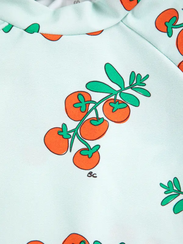 SB126AB108 Juicy Tomatoes all over swim T-shirt