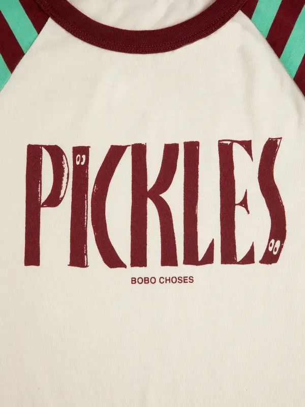 sb126ac021 Spicy Pickles raglan T-shirt