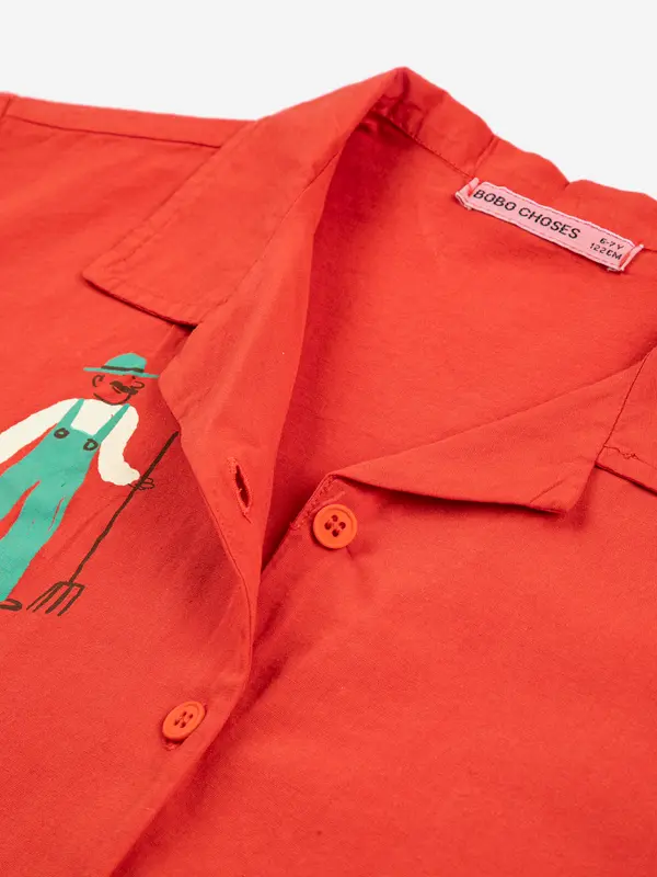 SB126AC034 Farm Adventure woven shirt