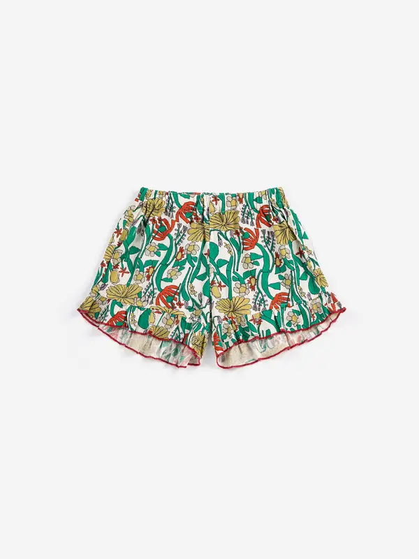 sb126ac070 Color Herbalist all over woven shorts