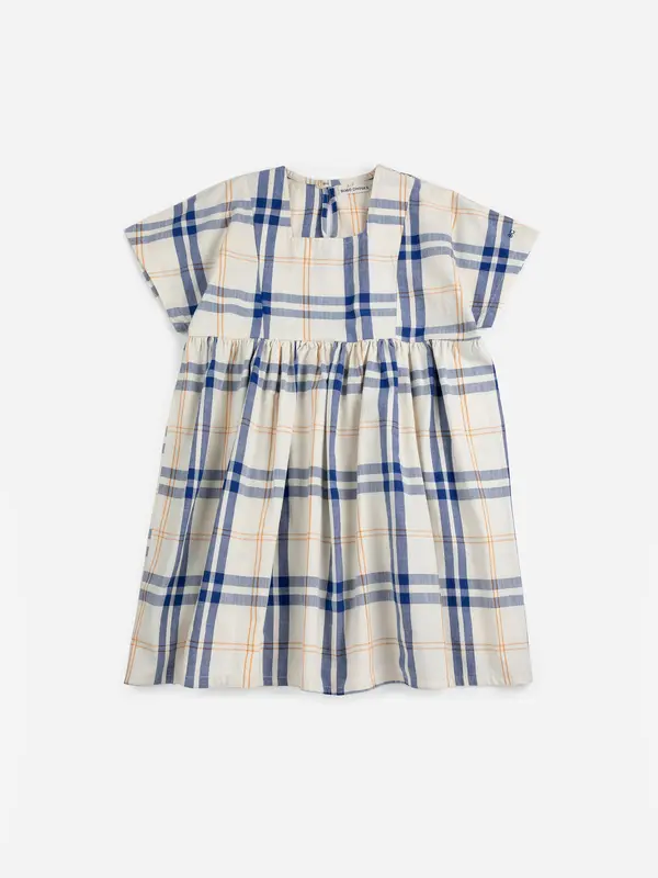sb126ac105 Fun Tartan woven dress