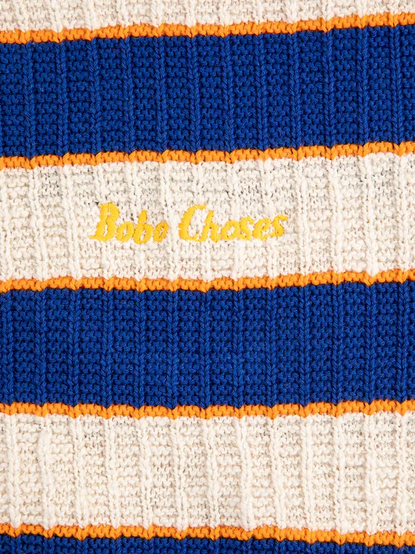 sb126ac112 Bobo Choses Striped jumper