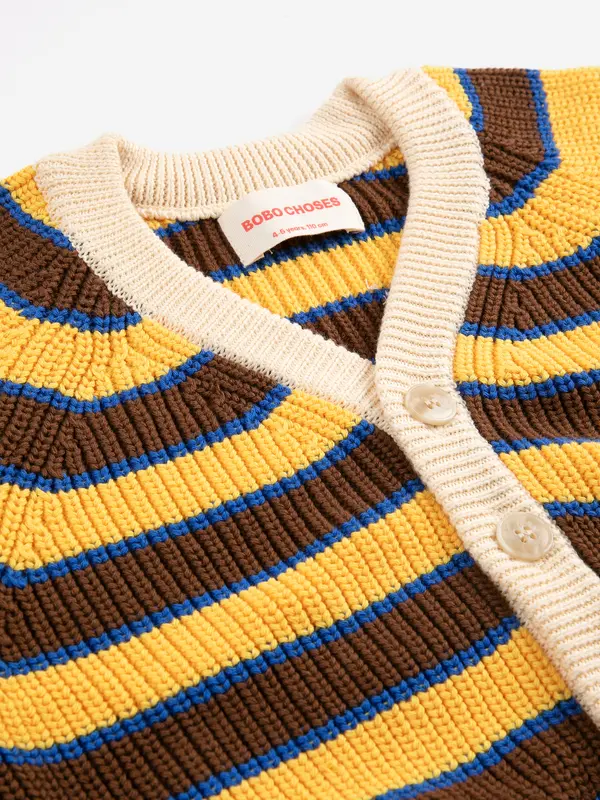 sb126ac115 BC Striped cardigan