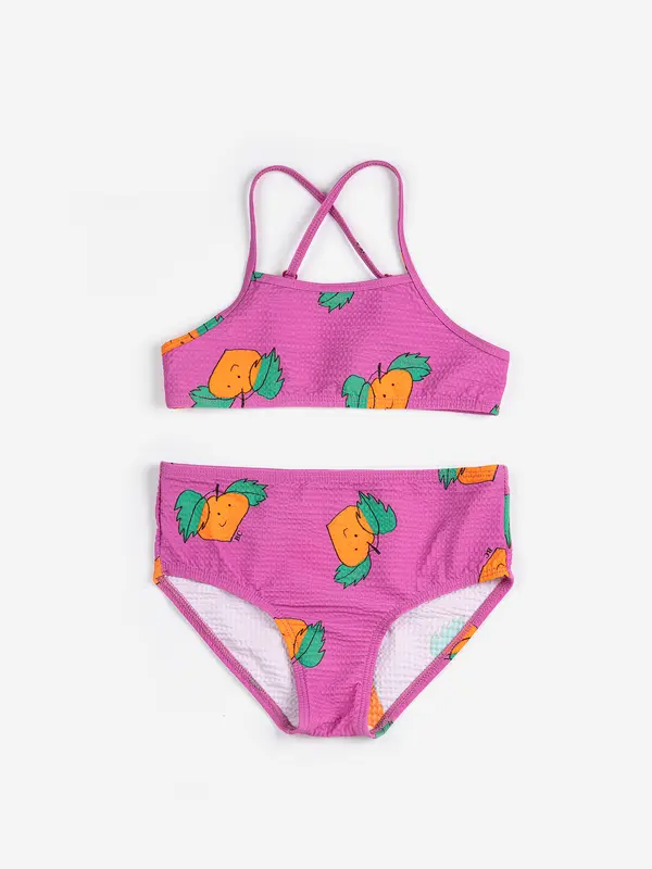 sb126ac126 Tangerine all over bikini