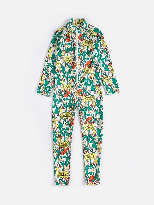 sb126ac135 Color Herbalist all over swim overall