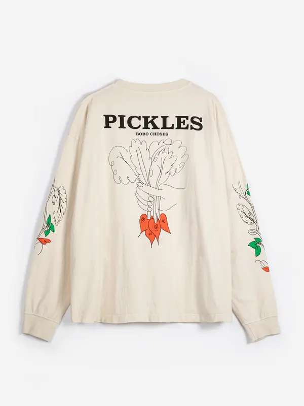 SB126AD001 Bunch of vegetables relaxed T-shirt