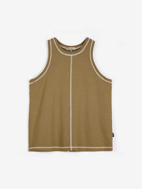 sb126ad011 Slub cotton tank top