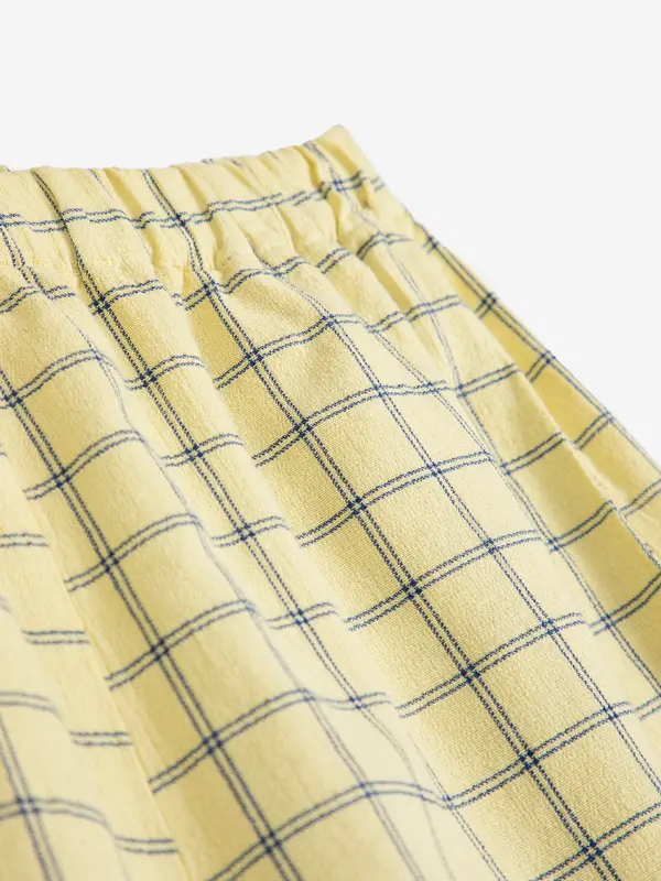 sb126ad040 Spicy window bambula crep shorts