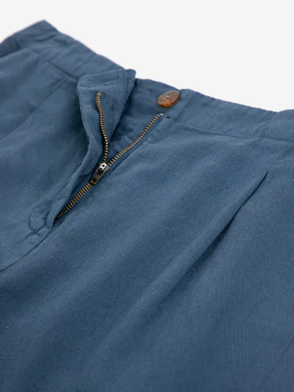 sb126ad051 Pleated straight leg trousers