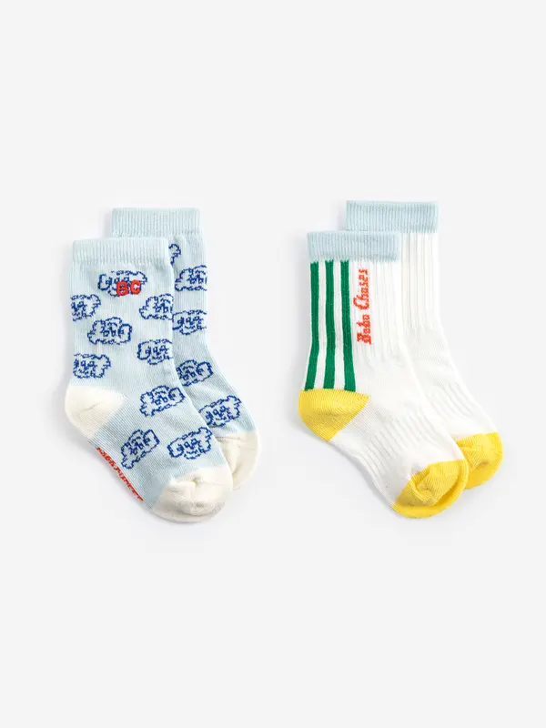 sb126ah017 Bobo Choses short socks pack x 2