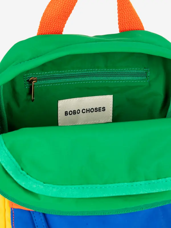 sb126ah063 Bobo Choses Color Block backpack