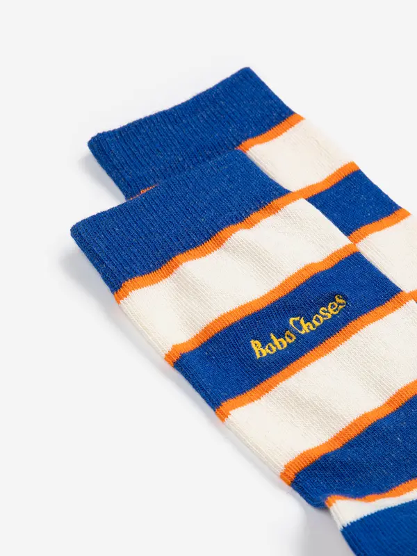 sb126ai004 Bobo Choses Striped long socks