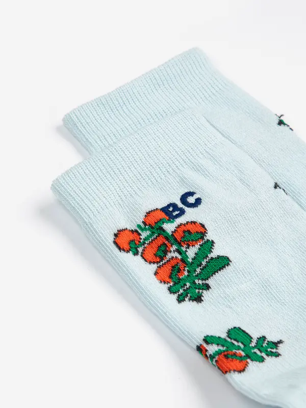 sb126ai010 Juicy Tomatoes all over short socks
