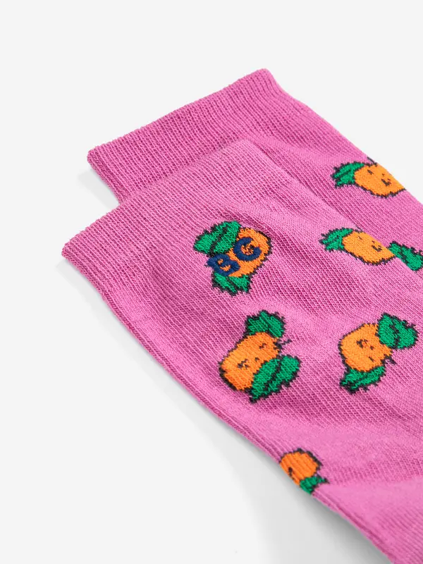 sb126ai011 Curious Turnip all over short socks