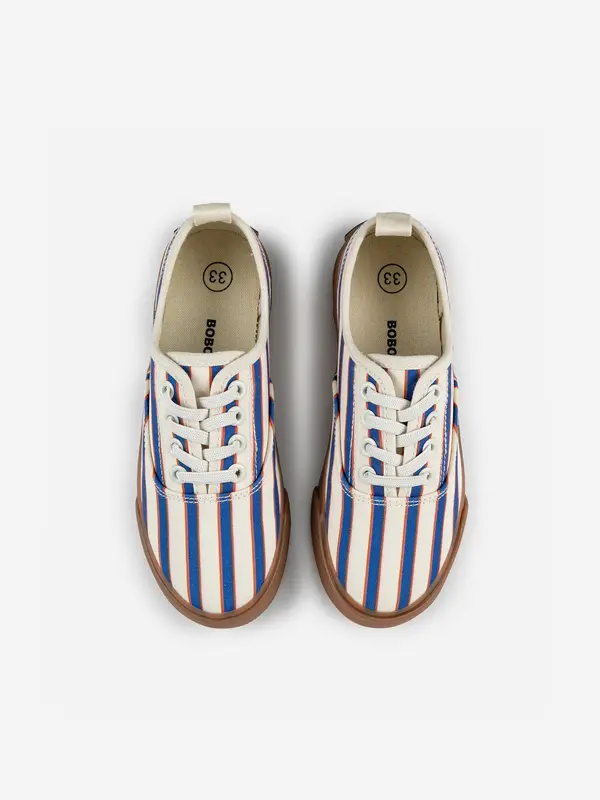 SB126AI034 Bobo Choses Striped sneakers