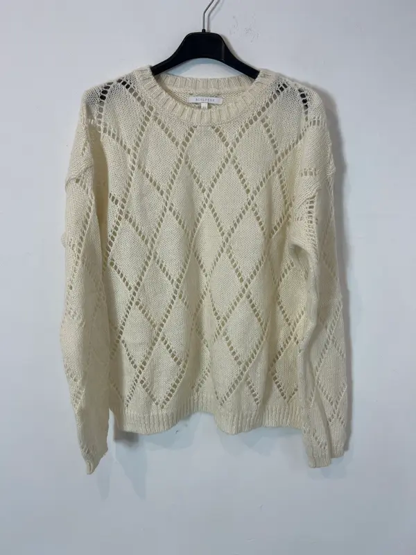 SCALPERS. Jersey beige claro. T XS