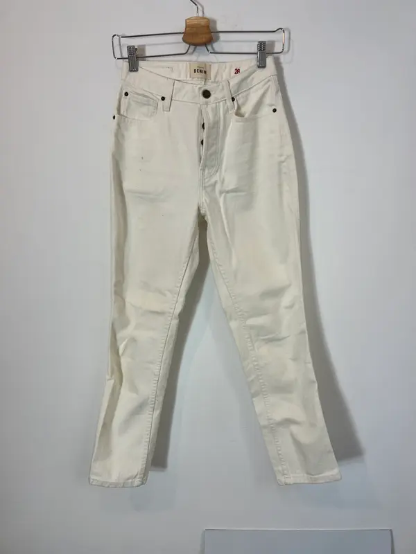 SEZANE. Pantalón blanco monfit T.26 (34)