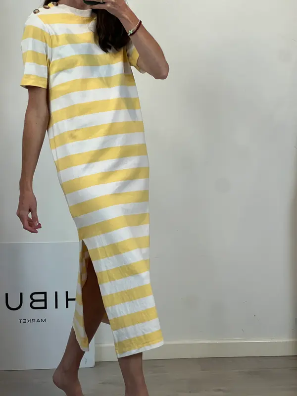SÉZANE. Vestido algodón rayas