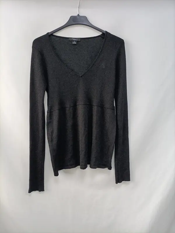 SFERA. Top negro hilos T.s (tara)