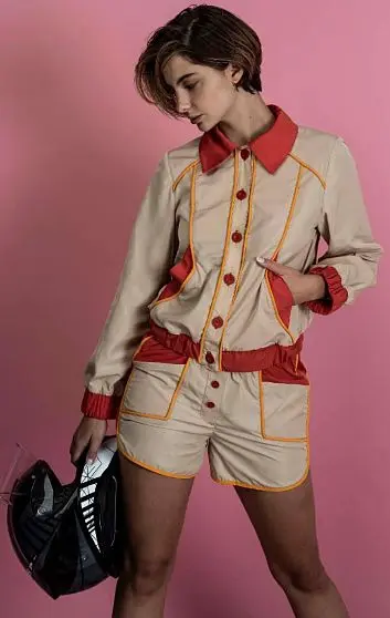 SHORT BOMBER SHAKE IT UP