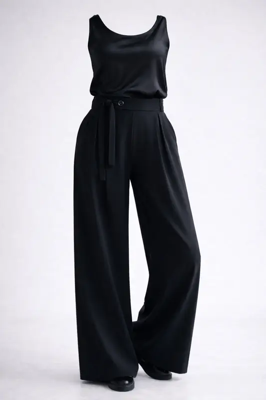 Siv Wide Leg Trousers — Calm Precision