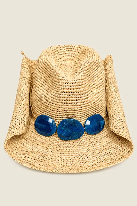Sombrero De Cowboy Billie Lagoon Druzy