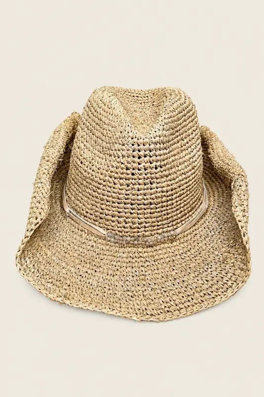 Sombrero de Cowboy Kelli Quartz Silver