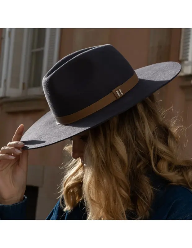 Sombrero de fieltro Nevada estilo Fedora Raceau