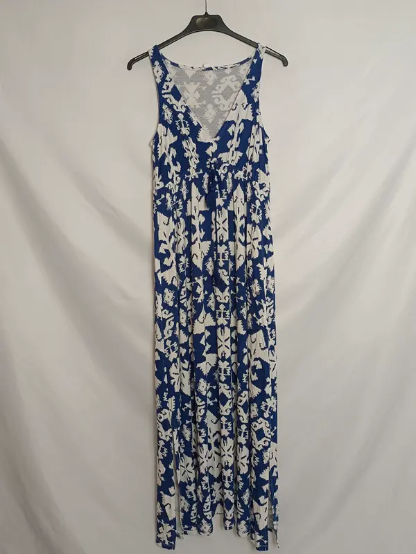 SPRINGFIELD. Vestido largo estampado T.s