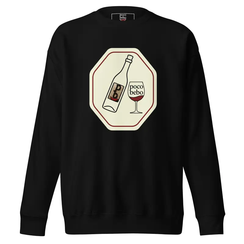 Sudadera gruesa Copa&Botella